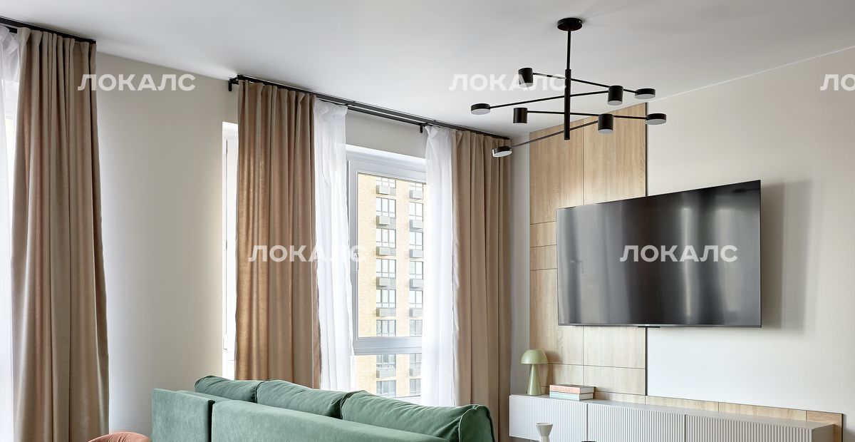 Сдам 4к квартиру на проезд Стройкомбината, 1, метро Озёрная, г. Москва