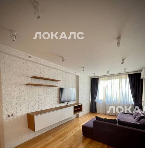 Сдается 1-к квартира на Хорошевское шоссе, 12к1, метро Хорошёвская, г. Москва