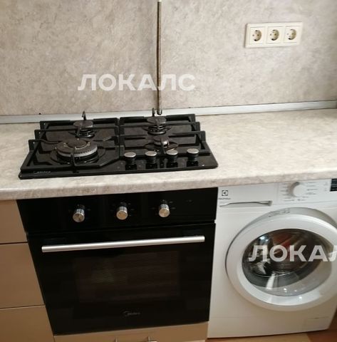 Сдается 1к квартира на улица Дмитрия Ульянова, 17К1, метро Ленинский проспект, г. Москва