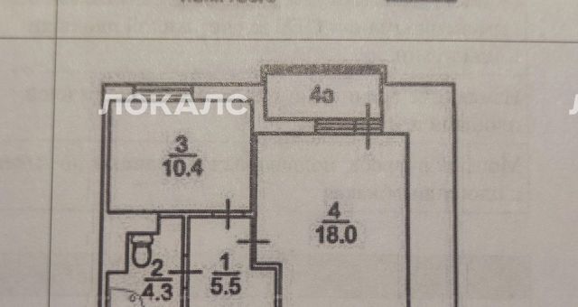 Сдам 2к квартиру на Автозаводская улица, 23С120, метро ЗИЛ, г. Москва