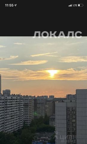 Сдаю 3-к квартиру на Рублевское шоссе, 16к2, метро Молодёжная, г. Москва