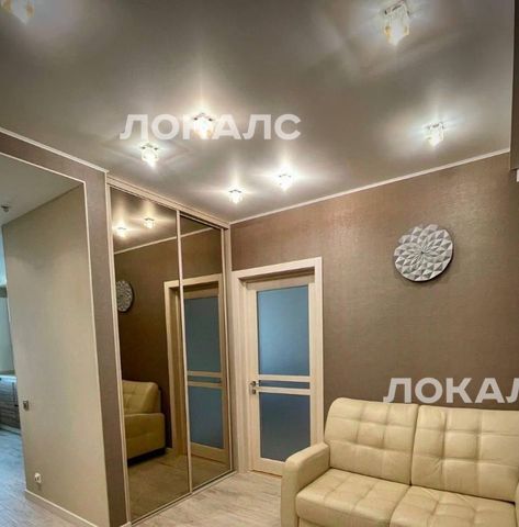 Сдам однокомнатную квартиру на Хорошевское шоссе, 12к1, метро Динамо, г. Москва