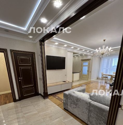 Сдается 3к квартира на улица Лобачевского, 118к2, метро Мичуринский проспект, г. Москва