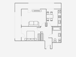 2-комнатная квартира: Москва, улица Василисы Кожиной, 13 (70 м²)