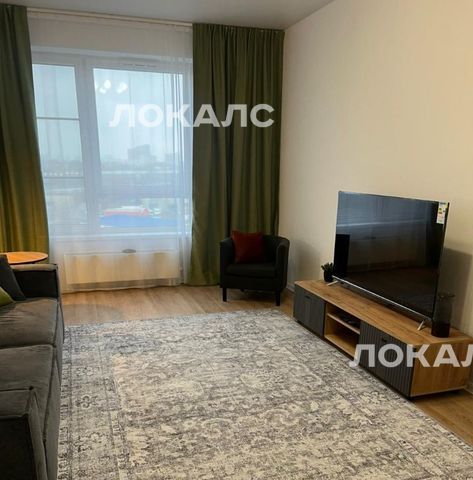 Аренда однокомнатной квартиры на Кусковская улица, 12/1, г. Москва