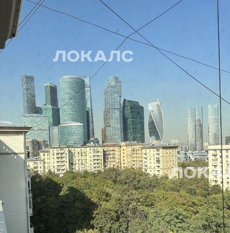 Сдам однокомнатную квартиру на Кутузовский проспект, 30, метро Выставочная, г. Москва