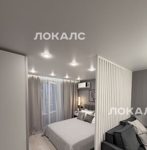 Сдам однокомнатную квартиру на Тучковская улица, 2, метро Парк Победы, г. Москва