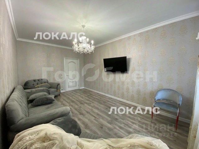 Сдается трехкомнатная квартира на проезд Чечерский, 136, метро Улица Горчакова, г. Москва