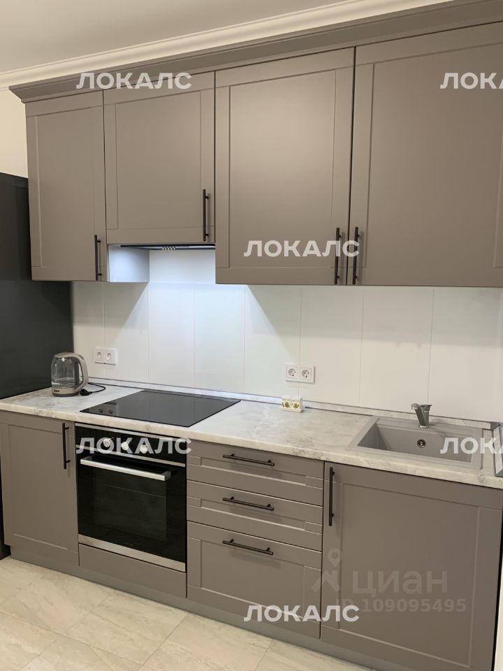 Сдаю 2х-комнатную квартиру на улица Нижняя Хохловка, 8, метро Новохохловская, г. Москва