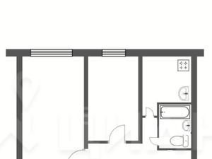 2-к кв. Новосибирская область, Новосибирск ул. Объединения, 33 (42.5 м²)