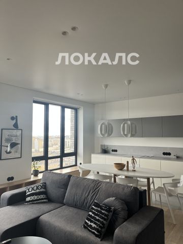 Аренда 3-к квартиры на г Москва, ул Виктора Маслова, д 2 к 3, метро Автозаводская (МЦК), г. Москва