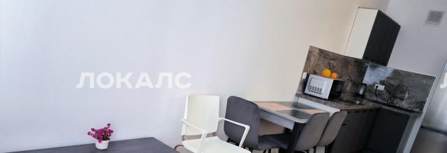 Сдается однокомнатная квартира на проезд Стройкомбината, 1, метро Озёрная, г. Москва