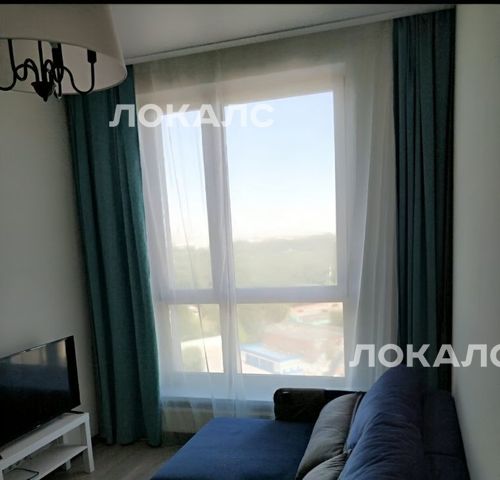 Аренда однокомнатной квартиры на Выборгская улица, 9/1, метро Балтийская, г. Москва