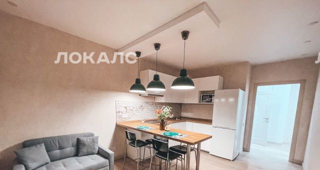 Сдаю 1к квартиру на Старокрымская улица, 15к1, метро Улица Старокачаловская, г. Москва