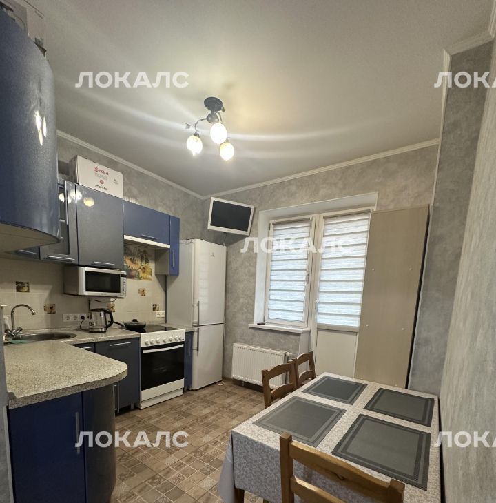 Сдам 1к квартиру на улица Барышевская Роща, 24, метро Бунинская аллея, г. Москва