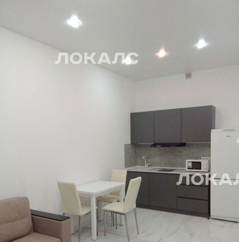 Сдается однокомнатная квартира на улица Крузенштерна, 12к3, метро Авиамоторная, г. Москва