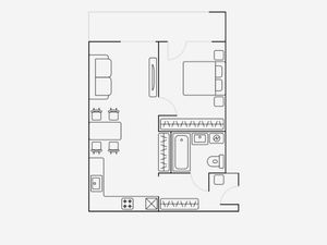 2-комнатная квартира: Москва, улица Василисы Кожиной, 13 (56 м²)