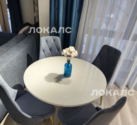 Сдается двухкомнатная квартира на улица Дыбенко, 7/1, метро Ховрино, г. Москва