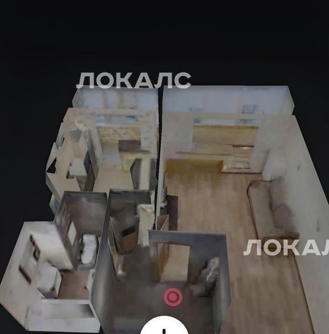 Снять 1-комнатную квартиру на Филевский бульвар, 23, метро Фили, г. Москва