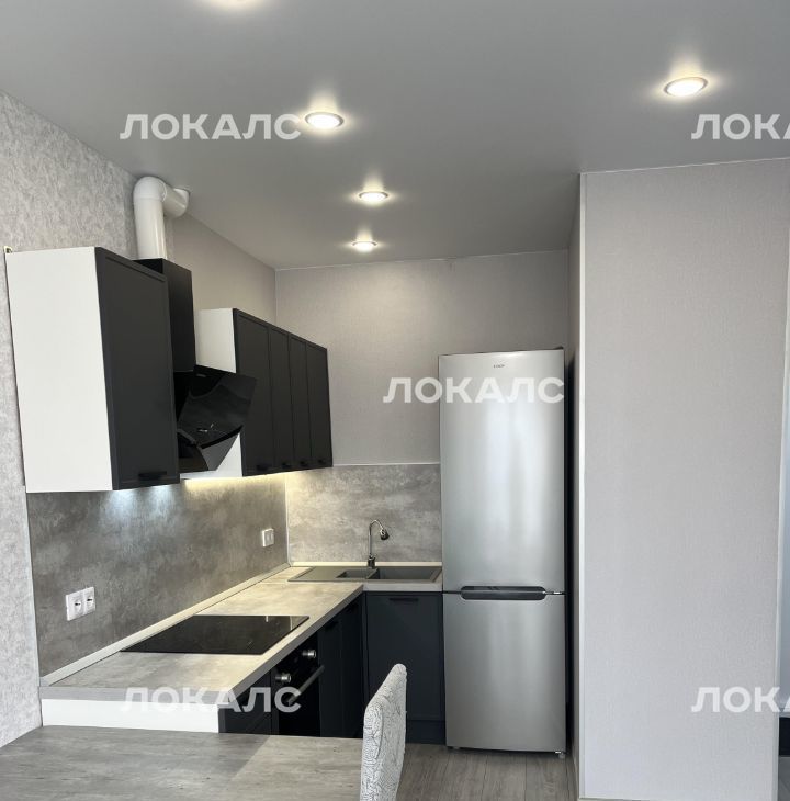 Снять однокомнатную квартиру на улица Малая Очаковская, 4Ак1, метро Озёрная, г. Москва