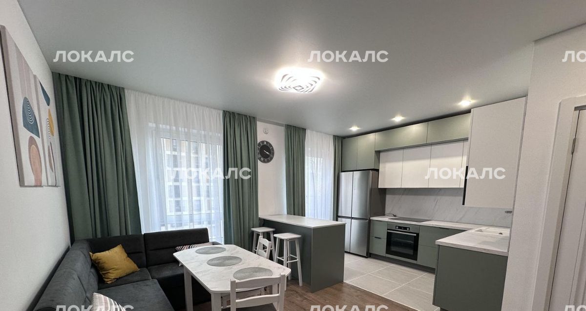 Аренда 3-к квартиры на Красноказарменная улица, 15к2, метро Авиамоторная, г. Москва