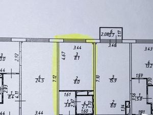 Студия Москва Боровское ш., 2Ак2 (22.6 м²)