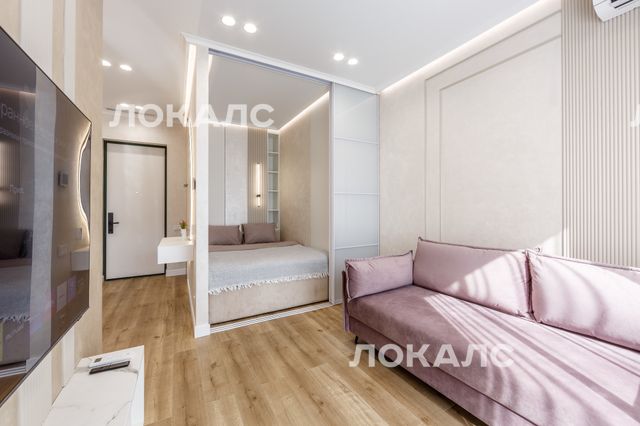 Сдается 1к квартира на г Москва, Причальный проезд, д 10 к 2, кв 165, метро Шелепиха, г. Москва