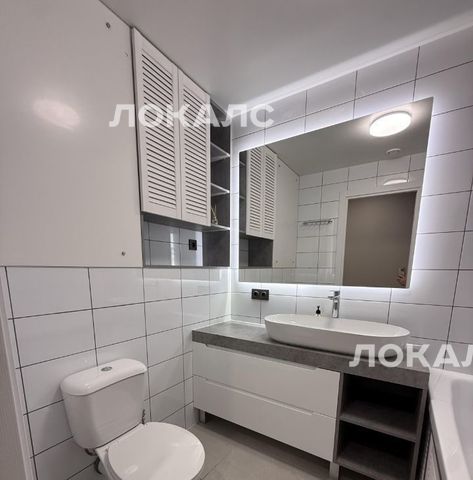 Сдам 3-к квартиру на проезд Стройкомбината, 1, метро Озёрная, г. Москва