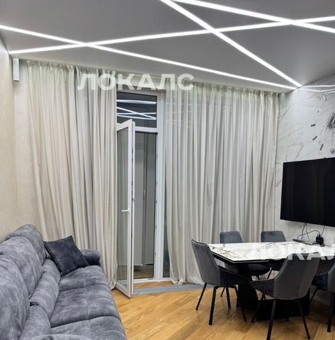 Сдается 1-к квартира на набережная Марка Шагала, 1к1, метро ЗИЛ, г. Москва