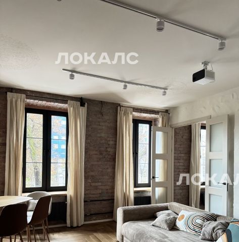 Аренда 3к квартиры на Большая Серпуховская улица, 34К6, метро Серпуховская, г. Москва