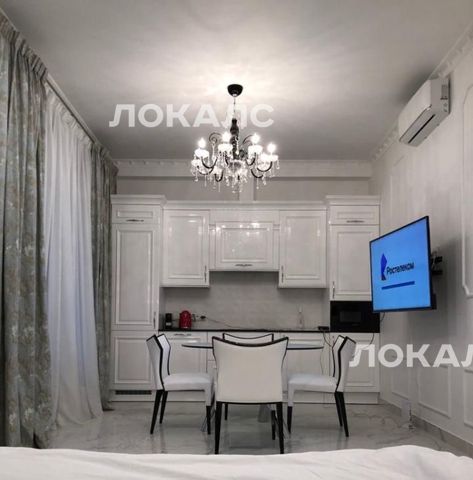 Аренда 1к квартиры на улица Сергея Макеева, 9к4, метро Беговая, г. Москва