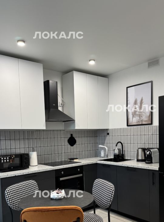 Сдам двухкомнатную квартиру на улица Сокольнический Вал, 1, метро Рижская, г. Москва