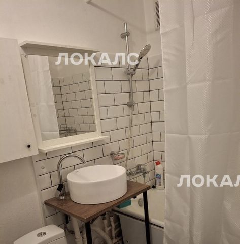 Сдается 1-к квартира на улица Маршала Рыбалко, 14К4, метро Октябрьское поле, г. Москва