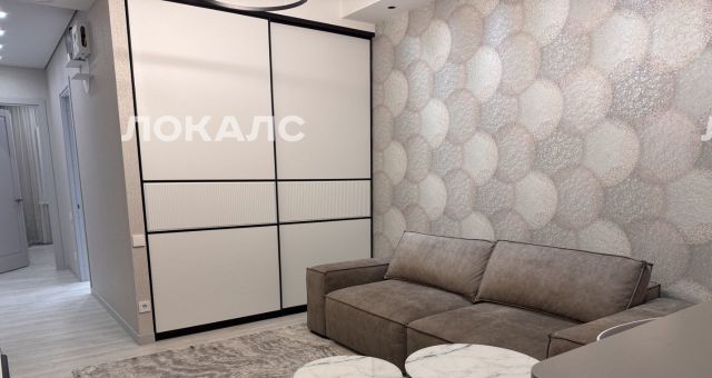 Сдается двухкомнатная квартира на Хорошевское шоссе, 25Ак1, метро Хорошёвская, г. Москва