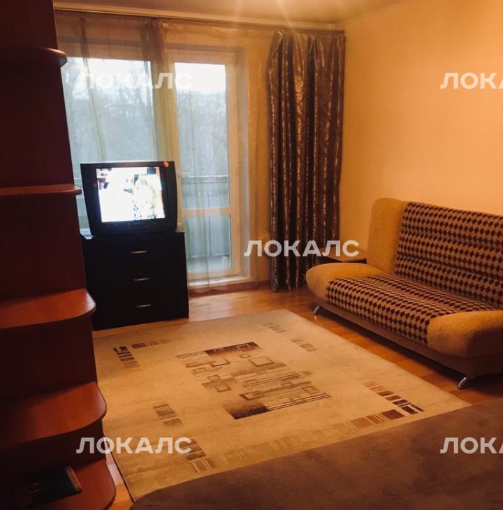 Сдаю однокомнатную квартиру на Вокзальный переулок, 8К1, метро Войковская, г. Москва