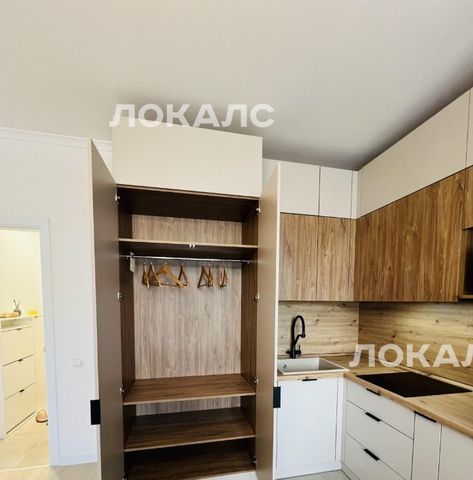 Сдам однокомнатную квартиру на улица Берзарина, 32А, метро Октябрьское поле, г. Москва