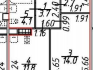 1-к кв. Санкт-Петербург бул. Александра Грина, 1 (36.3 м²)