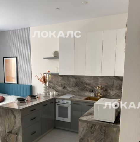 Сдам 1к квартиру на переулок 2-й Петра Алексеева, 5, метро Кунцевская, г. Москва