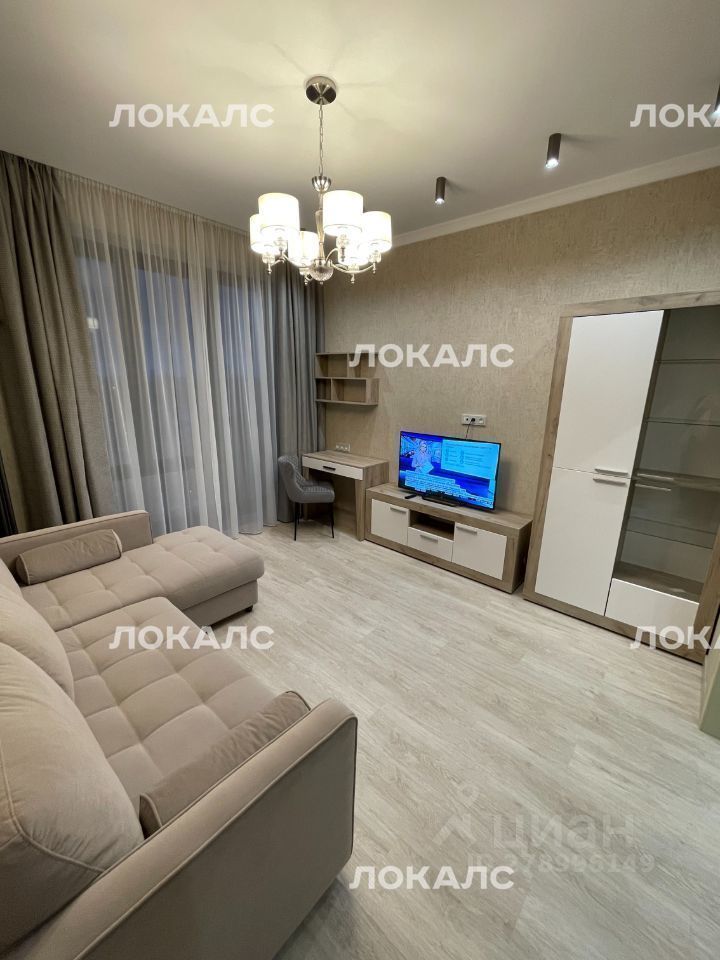 Сдается двухкомнатная квартира на Багратионовский проезд, 5Ак1, метро Парк Победы, г. Москва