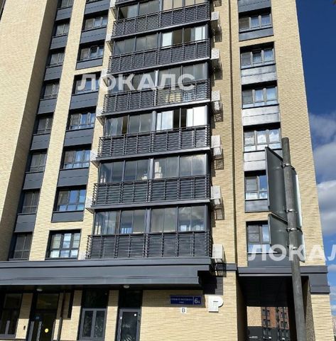 Сдается однокомнатная квартира на Большая Филевская улица, 6А, метро Багратионовская, г. Москва