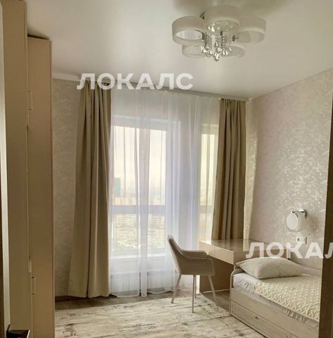 Аренда трехкомнатной квартиры на Сельскохозяйственная улица, 39, метро Ботанический сад, г. Москва