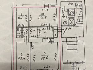 3-к кв. Санкт-Петербург Захарьевская ул., 9 (92.8 м²)