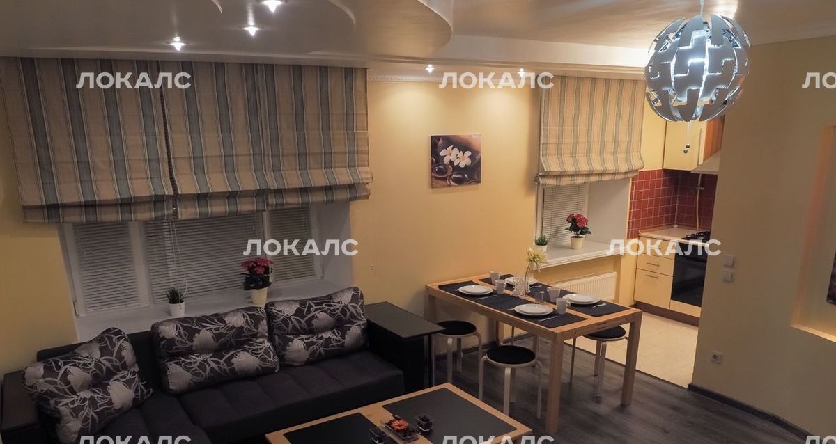 Сдаю 3к квартиру на улица Гиляровского, 36С1а, метро Рижская, г. Москва