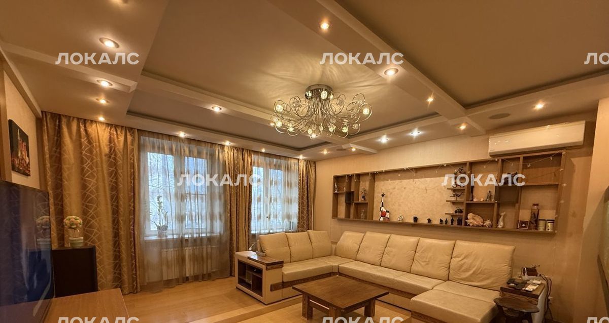 Сдается 3х-комнатная квартира на улица Сергея Макеева, 2С1, метро Улица 1905 года, г. Москва