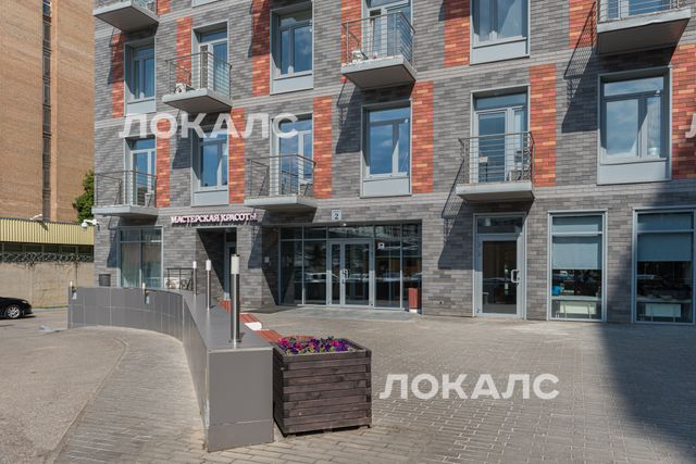 Аренда однокомнатной квартиры на г Москва, ул Хромова, д 3, метро Семёновская, г. Москва