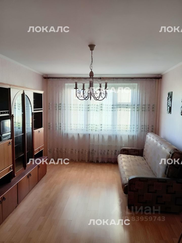 Аренда 1-комнатной квартиры на улица Александры Монаховой, 95к3, метро Улица Горчакова, г. Москва