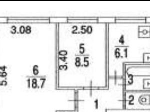 2-к кв. Москва пос. Газопровод, 14 (42.4 м²)