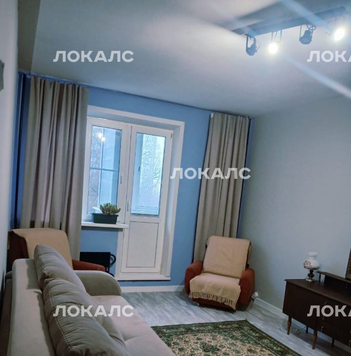 Снять двухкомнатную квартиру на улица Генерала Глаголева, 30К4, метро Октябрьское поле, г. Москва