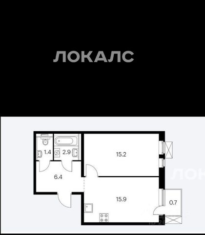 Снять 2-комнатную квартиру на улица Красулинская, 13, метро Саларьево, г. Москва