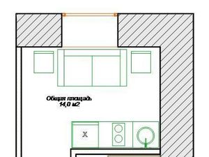 1-к кв. Москва 1-я Дубровская ул., 7/10 (14.0 м²)